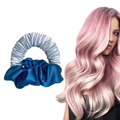 Seamless Bun Maker Heatless Curling Wand  Sleep Curler