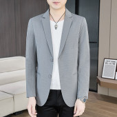薄款 男夏季 凉感修身 商务正装 新款 透气防晒西服外套男装 防晒西装