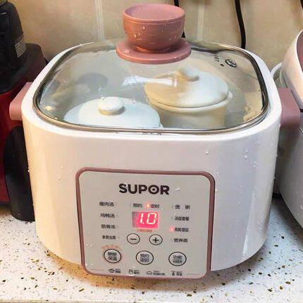 苏泊尔隔水电炖炖锅DZ25YC828燕窝炖盅自动智能家用煲汤陶瓷煮粥