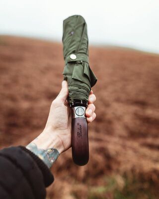 Blios晴雨两用实木手柄无全自动