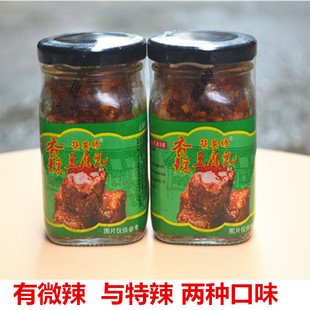湖南特产白溪豆腐乳手工特辣正宗瓶装无油香辣味霉豆腐下饭菜