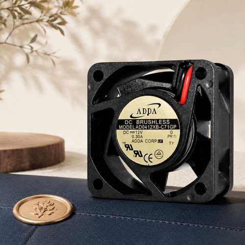 全新ADDA AD0412XB-C71GP 4020 12V 0.30A 双滚珠电源散热风扇4CM