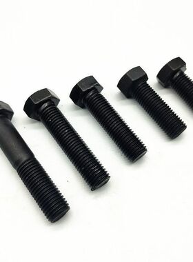 8.8级外六角螺丝高强度螺丝黑色螺M6M8M10M12M14M16M18M20M22M24