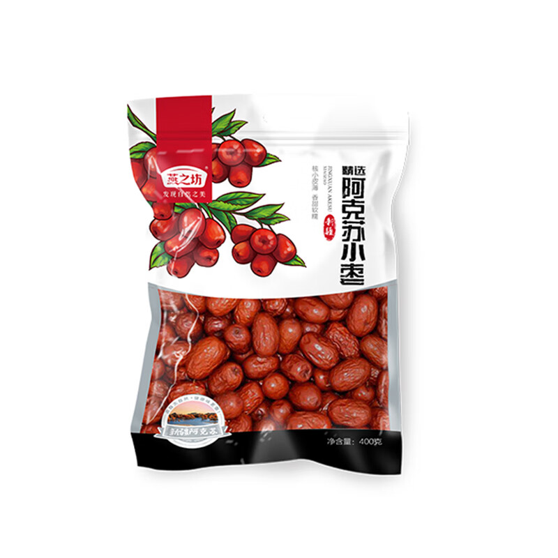 燕之坊 精选阿克苏小枣 400g/袋