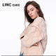 LINC金羽杰2025年秋季 女超轻量无胆防绒羽绒外套女Y25301107 新款
