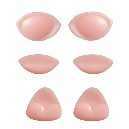 小胸增厚神器防水硅胶胸垫小胸丰胸泳衣插片海绵胸垫防露点乳头贴