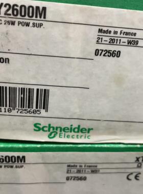 TSXPSY2600M电源模块工控自动化配件100/240VAC 26W议价维修