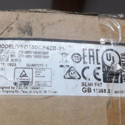 VFD150CP43B-21 台达变频器 工业工控变频调速设备议价维修
