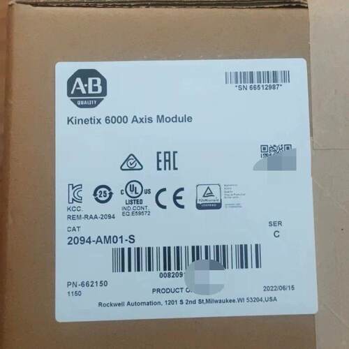 2094-AM01-S Kinetix 6000 轴模块 AB罗克韦尔工控模块议价维修