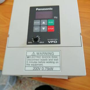 BFV00072GK 松下VFO变频器 200V 0.75kW工业调速装置议价维修