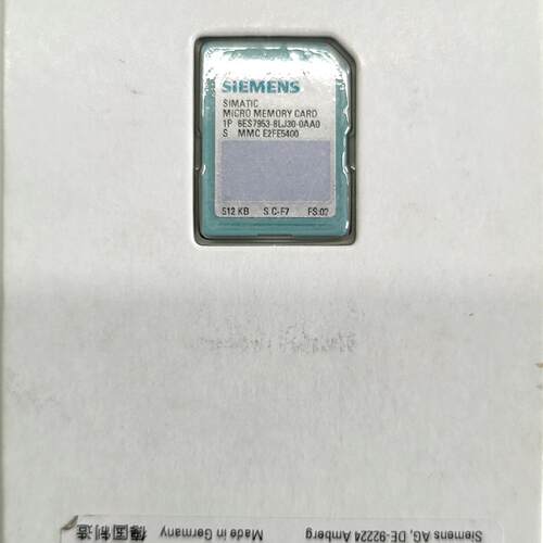 6ES7953-8LJ30-0AA0 微型存储卡 512KB 工控配件议价维修