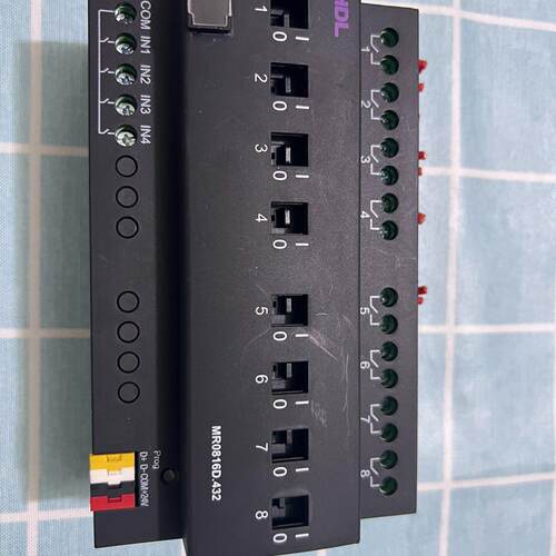 HDL-MR0816D.432 继电器 8路16A工控控制模块议价维修