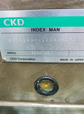 RGIS140-012120S1F1 CKD凸轮分割器140DF 12工位议价维修