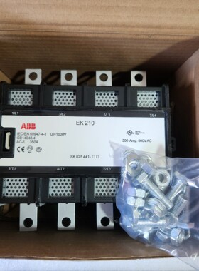 EK210-40-11 ABB接触器 3P+N 300A 600VAC工业工控配件议价维修
