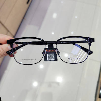 施洛华新款眼镜框商务男女休闲可