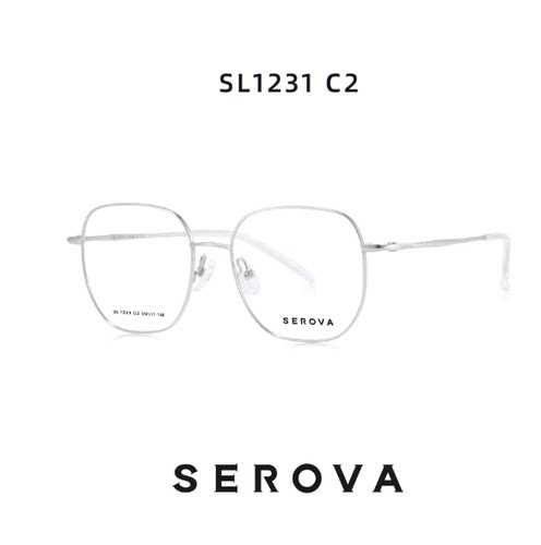 女小红书大脸眼镜框施洛华