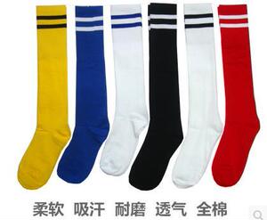 特价校园足球比赛训练长袜子纯棉儿童足球袜长筒袜过膝小学生运动