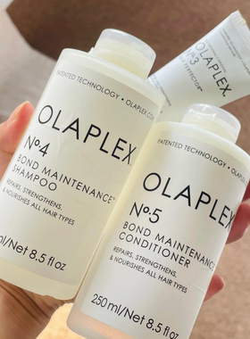 漂染救星~OLAPLEX欧拉裴3号还原剂发膜4号洗发水5号护发素7号精油