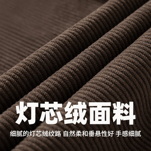 休闲裤秋冬款打褶设计大口袋潮牌宽松直筒长裤子K2232-P45控68图片