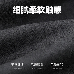 短袖T恤男夏季新款质感麂皮绒情侣潮牌宽松体恤MT7216-P30控45图片