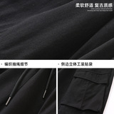 工装短裤男夏季新款质感户外宽松休闲潮牌五分裤MK2372-P50控78，男装休闲裤，电商A362