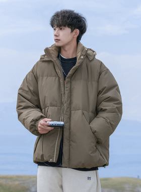 户外防寒棉衣保暖加厚可拆卸连帽面包服外套BL5120-P115控178
