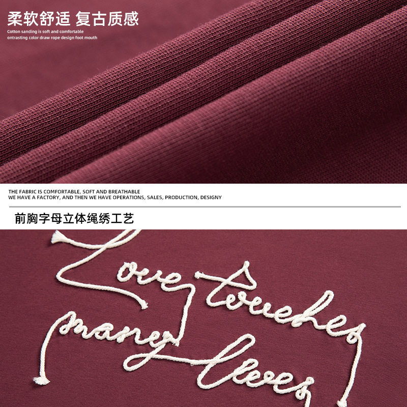 纯棉短袖T恤男女情侣宽松夏季新款潮牌圆领体恤MT7168-P40控59,男装T恤,电商A362