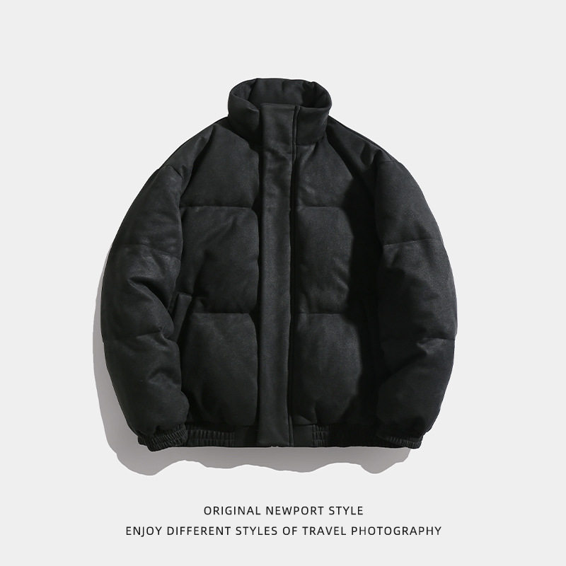 棉服女冬季新款立领保暖面包服情侣潮牌棉衣外套BL5109-P80控128，男装棉衣，电商A362