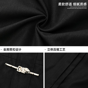 男装夏季质感垂顺盘扣唐装立体压褶感衬衣OC7293-P40控75图片