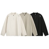 长袖T恤男秋季款反光条设计潮牌宽松透气体恤MT7227-P35控55，男装T恤，电商A362