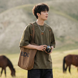 短袖T恤男夏季款结构拼接运动体恤休闲上衣OT7264-P34控59，男装T恤，电商A362