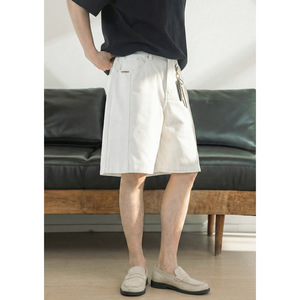 短裤男夏季新款侧边分割拼接直筒宽松工装五分裤ON2691-P40控68图片