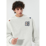 重磅圆领卫衣男秋季款潮牌上衣宽松廓形套头衫MW3994-P45控78，男装卫衣，电商A362