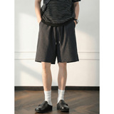 男装夏季薄款潮牌宽松直筒五分裤简约透气中裤OK2695-P38控68，男装休闲裤，电商A362