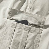 平铺裤男春夏款直筒宽松质感斜纹纯棉工装长裤MK2414-P70控108，男装休闲裤，电商A362