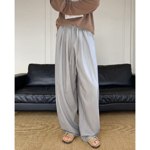 休闲裤男春夏薄款宽松垂感直筒裤复古简约百搭长裤OK2580-P52控88，男装休闲裤，电商A362