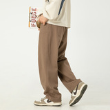 休闲裤男2025春季新款运动直筒裤百搭宽松长裤子K2214-P60控98，男装休闲裤，电商A362