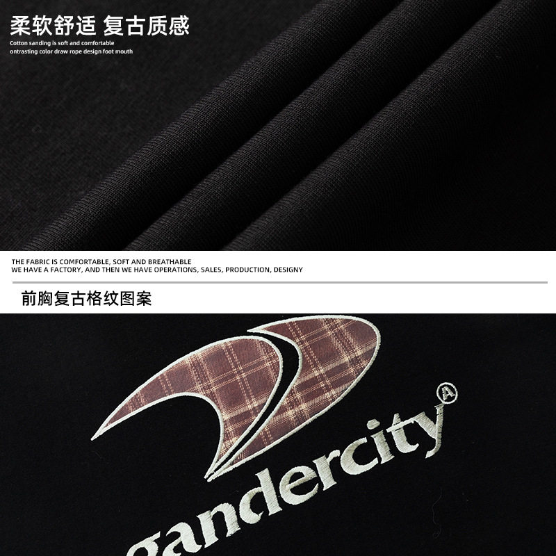 设计短袖T恤男春夏新款美式潮牌宽松休闲体恤衫MT7167-P30控49,男装T恤,电商A362