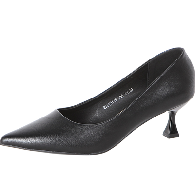 索兰高跟鞋优雅浅口通勤单鞋