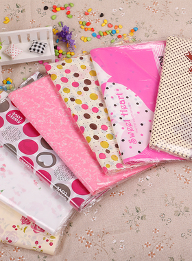 加厚服装店手提袋礼品包装袋可定制logo胶袋PE 卡通饰品购物袋