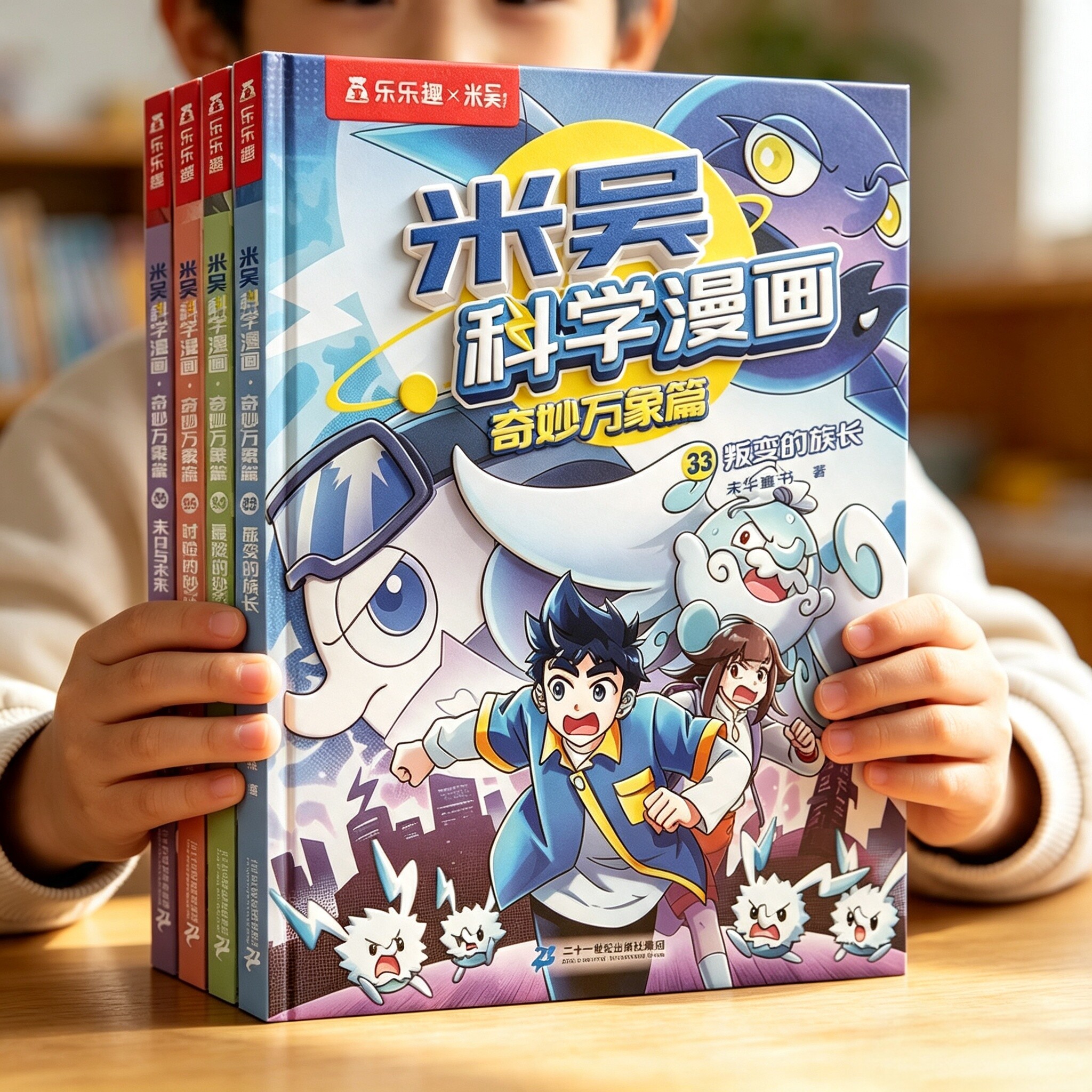 米吴科学漫画大全套第1-10辑奇妙万象篇科普漫画儿童读物乐乐趣漫画书全新图画书学生卡通课外阅读图书青少年少儿漫画正品启蒙教育