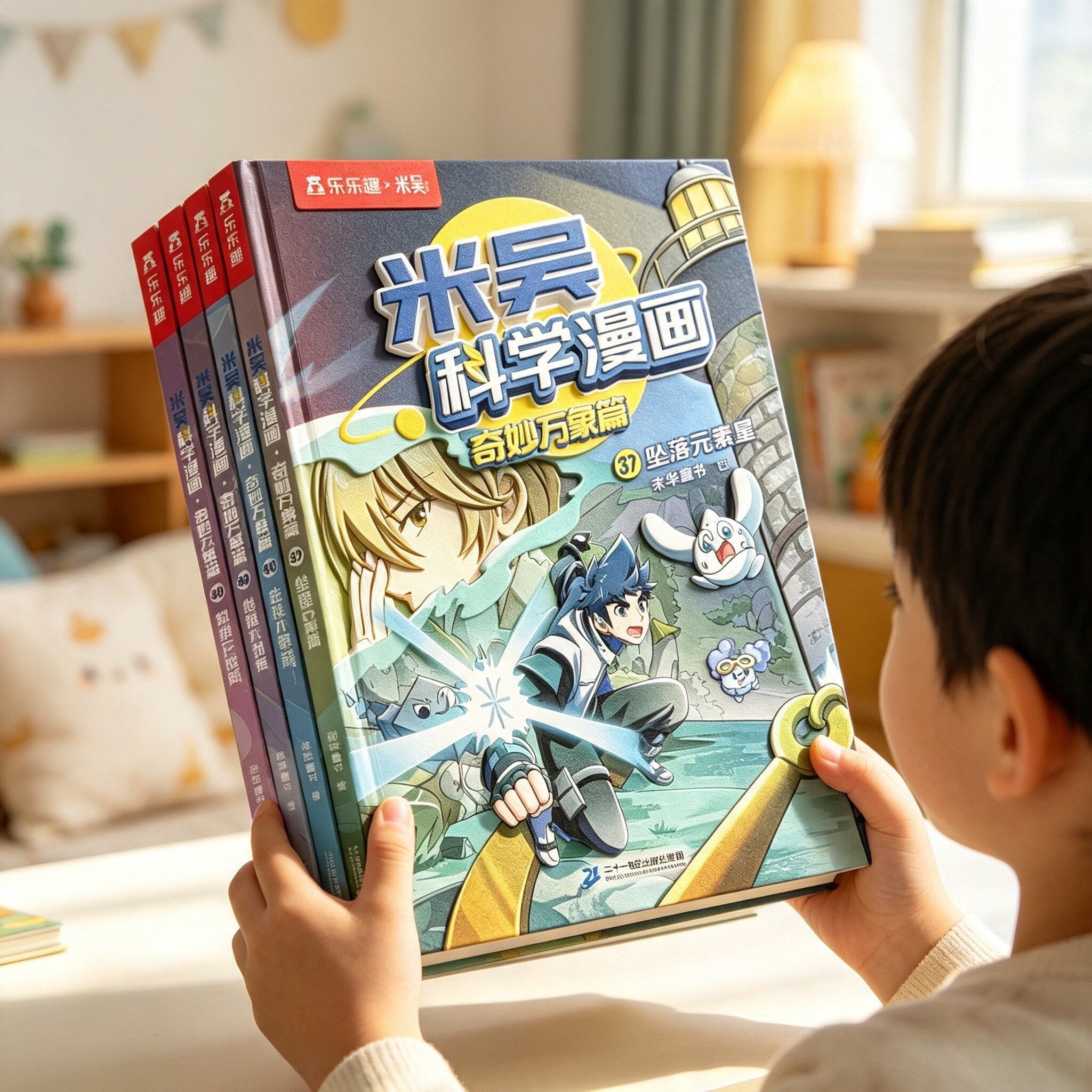 【重磅上新】乐乐趣米吴科学漫画书全套第八辑29-32册正版奇妙万象篇阿基米吴趣味物理化学启蒙适合小学生的课外书科普绘本
