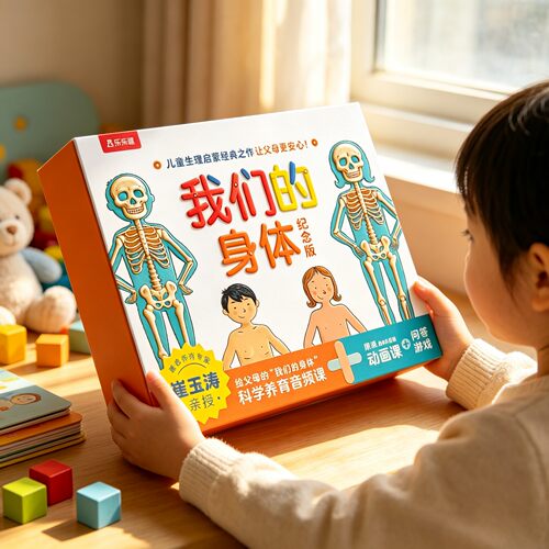 全新升级我们的身体3D立体书