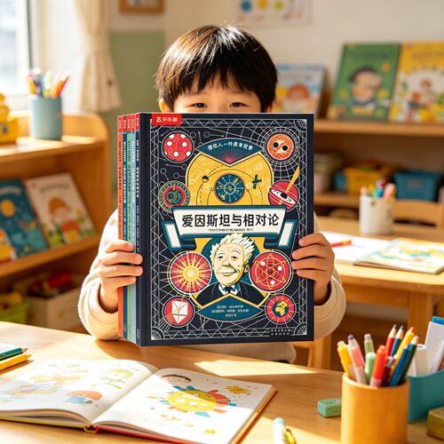 乐乐趣像伟人一样思考世界儿童绘本6-12岁以上名人故事传记孙子兵法达尔文幼儿园阅读绘本男孩漫画书适合小学生看的课外书开阔视野