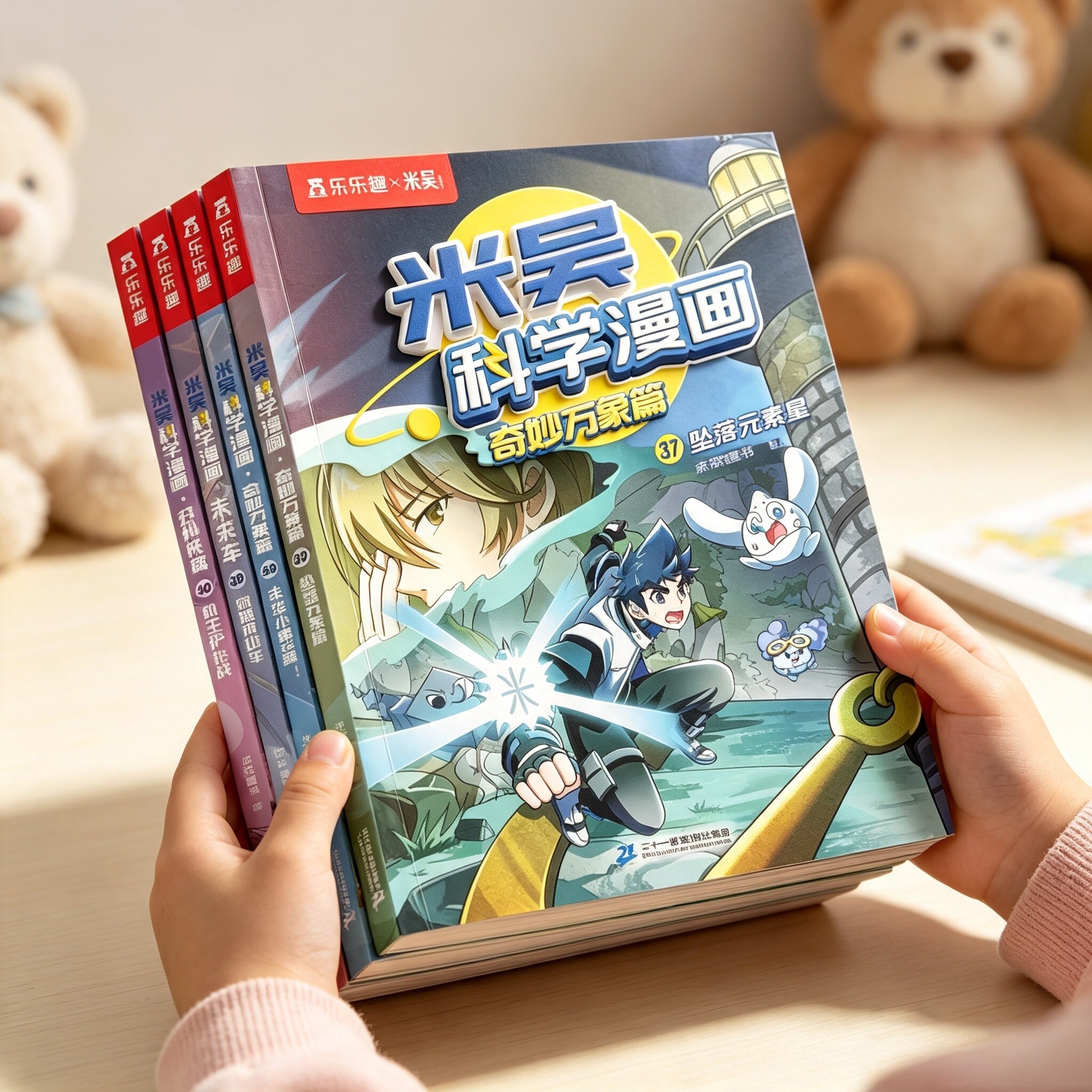 第九辑米吴科学漫画书全套正版奇妙万象篇36册儿童小学生漫画6-12岁必读课外书一年级二年级这不科学啊第七辑阅读科普百科绘本书籍