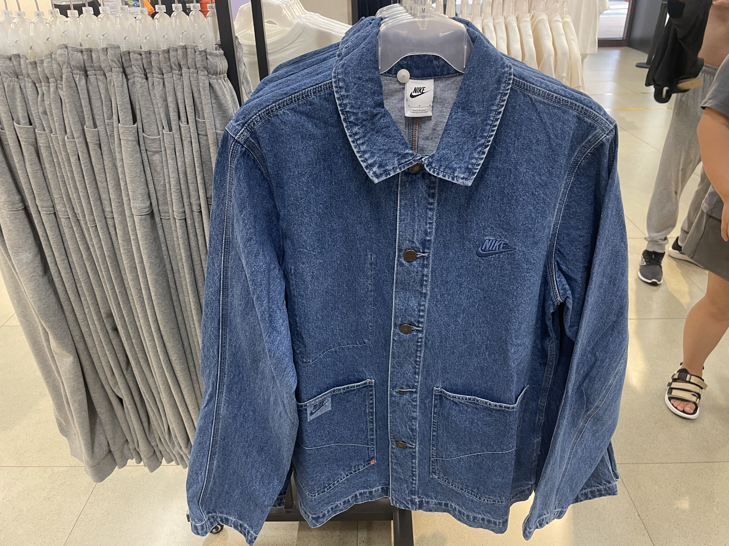 专柜正品NIKE耐克男子牛仔服运动茄克/外套