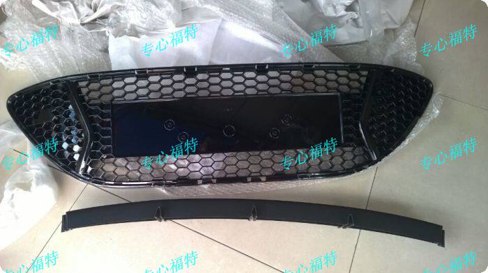 适配福特 福克斯ST前中网前保险杠 下格栅前杠下风口通风口牌照架