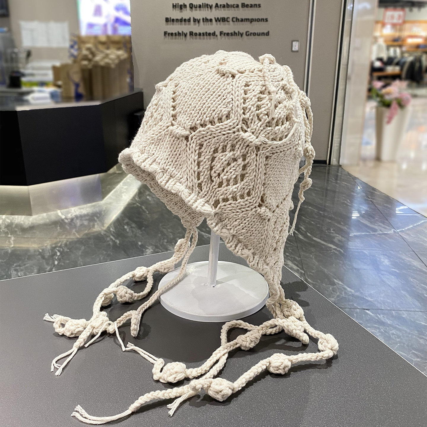 手工钩织流苏护耳帽子女秋冬民族风百搭保暖双层针织套头帽显脸小,服饰配件/皮带/帽子/围巾,帽子,淘宝优惠券,粉丝福利购,淘宝优惠卷