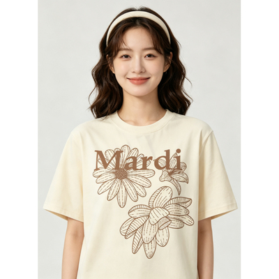 MARDI潮牌雏菊纯棉T恤16色