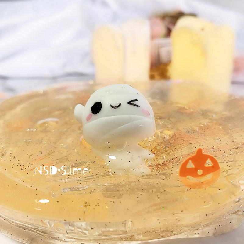 万圣精灵限定节日高透泥不给糖就捣蛋可爱木乃伊nsd史莱姆解压泥